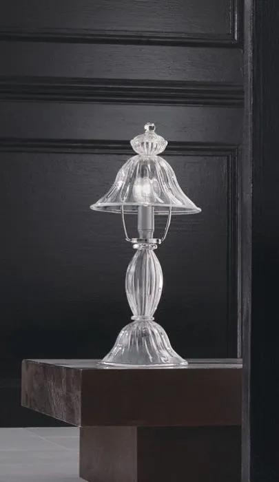 Venetian Style Handblown Glass Table Lamp With Choice Of Colours