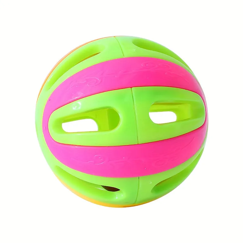 Vibrant Splicing Bell Ball Toy Engage Active Cats