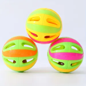 Vibrant Splicing Bell Ball Toy Engage Active Cats