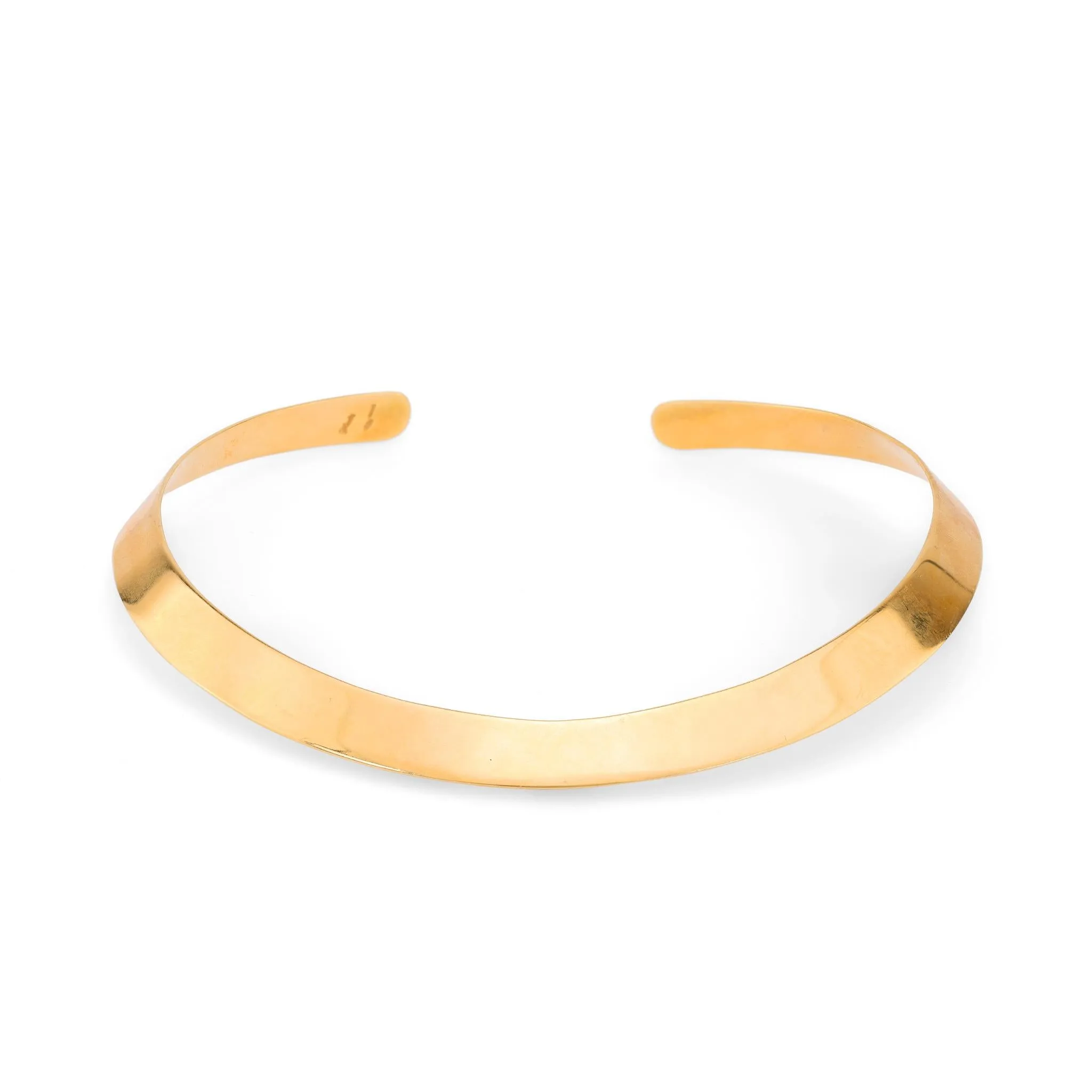 Vintage 18k yellow gold choker