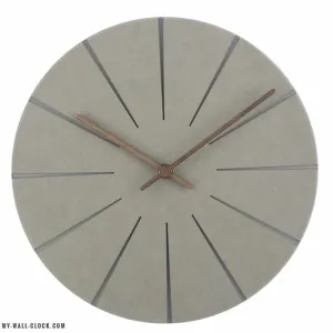 Wooden Clock Sleek Modern